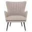 Fauteuil en polyester capitonné 28 po Leib-2043093669
