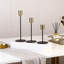 Ensemble de porte-chandelles Vintage Modern Taper pour centre de table, décoration de maison et de mariage