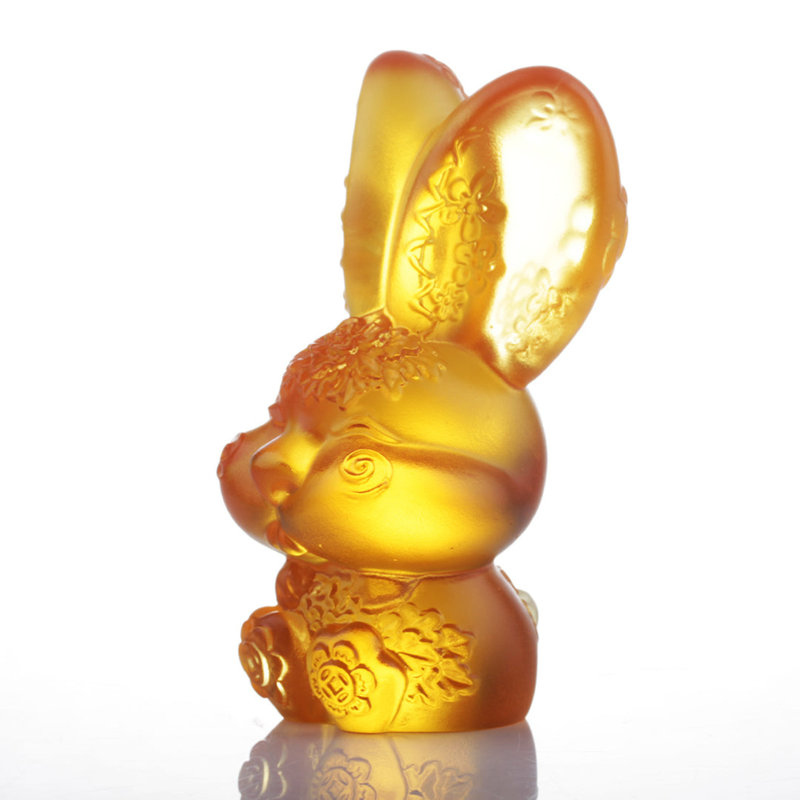 Crystal Art Rabbit, Amber