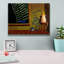 «Action Have Conséquences» par Lucia Heffernan, art mural sur toile-101649048