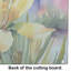 Planche à découper en verre aquarelle New Mexico Yucca