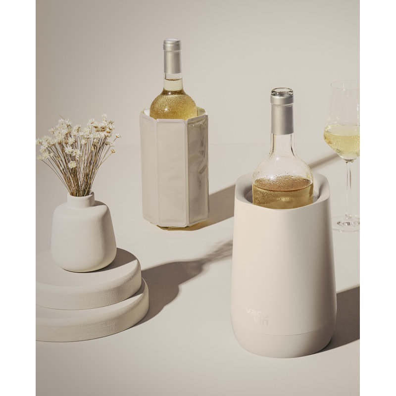 Hexo Plastic Wine Bucket, Beige