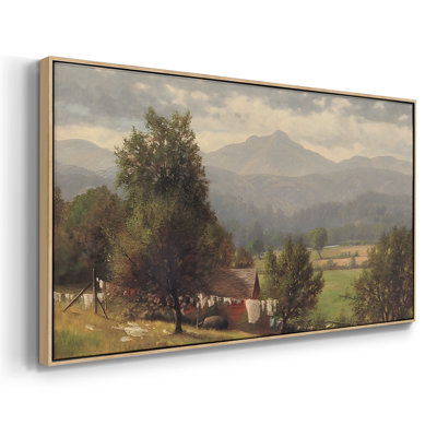 Paysage, série CCGXCII, toile tendue avec châssis, prête à être accrochée