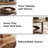 35" Frame Coffee Table With Storage Shelves