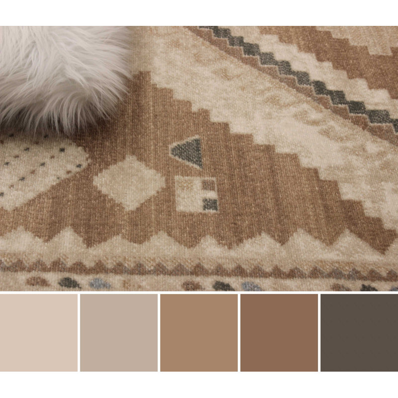 Lia Ivory Rug, Rectangle 5' x 8'