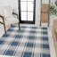 Tapis bleu marine / crème Sabine-293481091