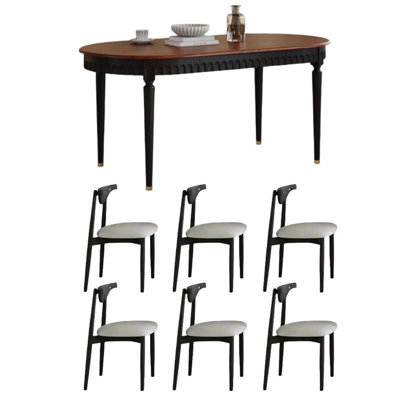 Ensembles de table de salle à manger solides avec plusieurs points forts., H 29,53 po x L 55,12 po x l 31,5 po