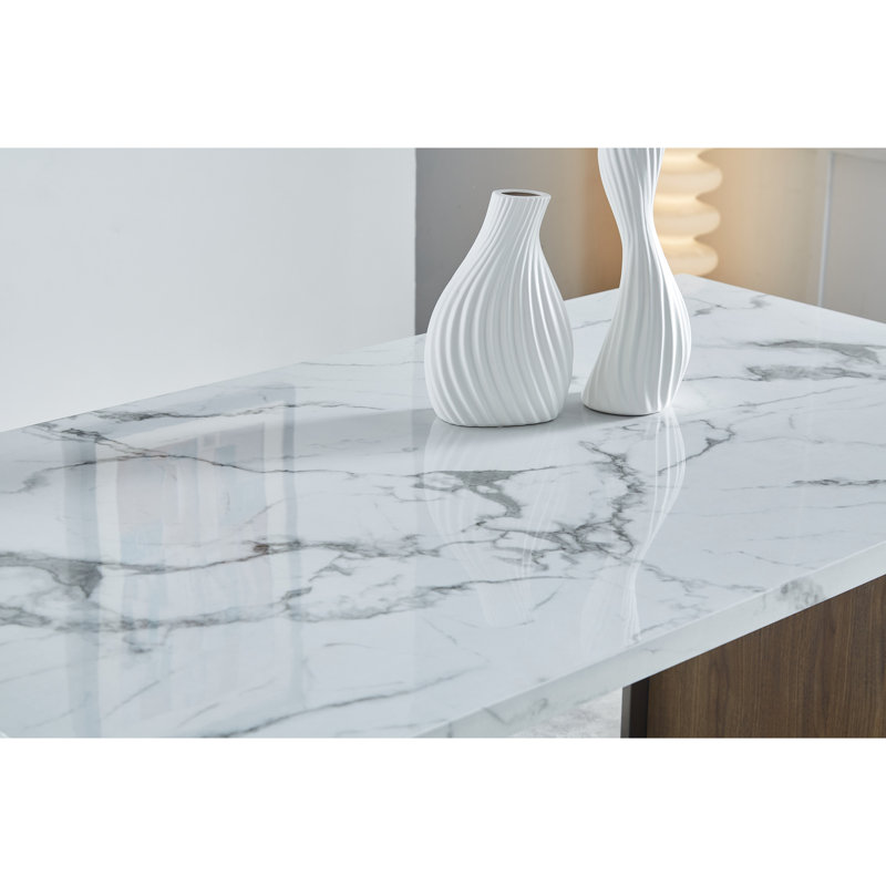 Table de salle à manger rectangulaire Luxury Luxury