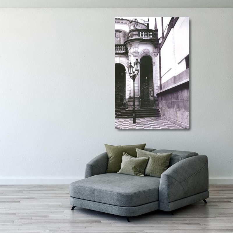 Passing through Prague III, 40" H x 27" W