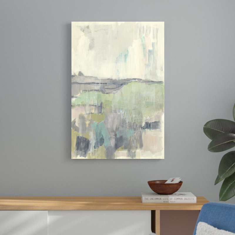 «Pastel Love I» par Jennifer Goldberger, reproduction sur toile tendue, H 36 po x l 24 po