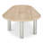 Aimon Marble Top Single Coffee Table