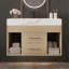 Ensemble de meuble-lavabo mural flottant 29,9 po
