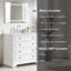Meuble-lavabo luxueux avec rangement abondant et fabrication durable