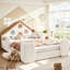 Lit tapissier SnuggleNook Cottage House-134546013-134546011