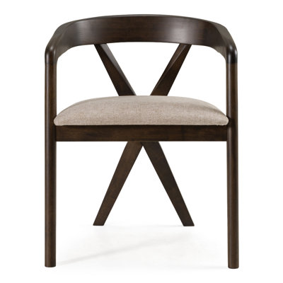 Greco Cross Back Arm Chair Dining Chair