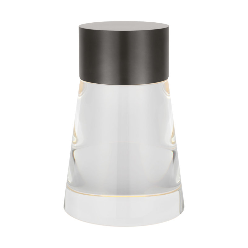 Caspe 8 Rechargeable Table Lamp, Brown