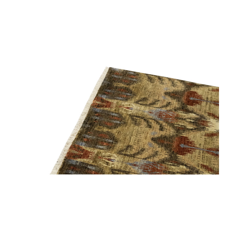 Ikatville Wool Ikat Area Rug