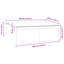 VidaXL 200cm D Retractable Patio Awning-124587319-124587324