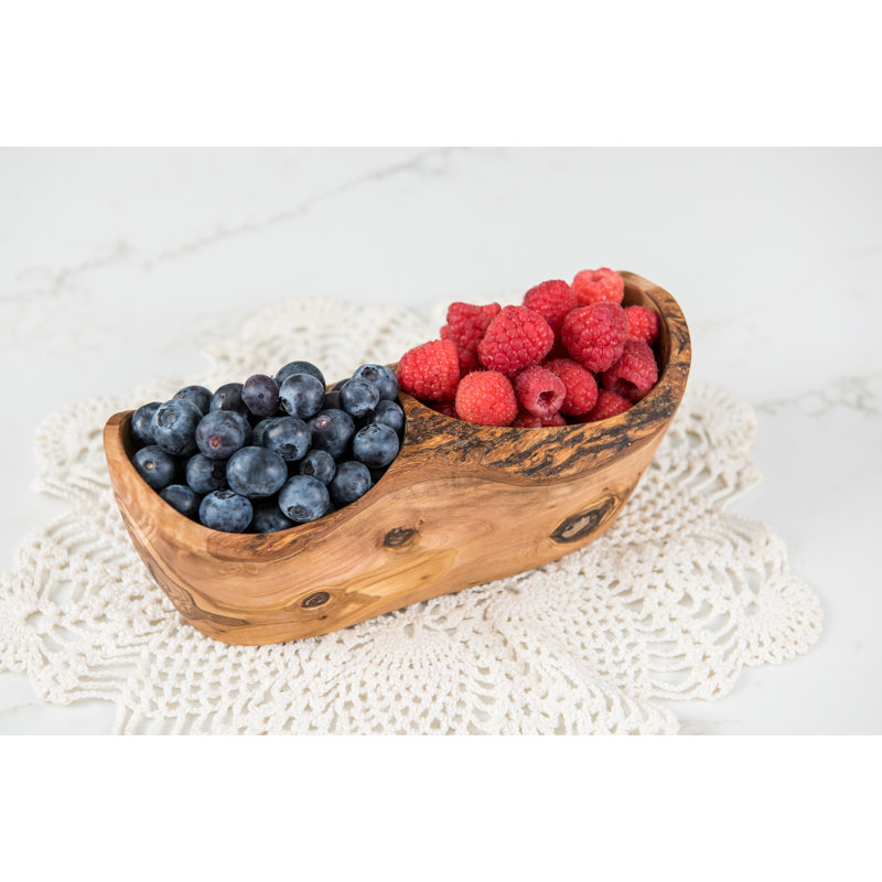 Lipper International Lipper Wood Divided Serving Dish