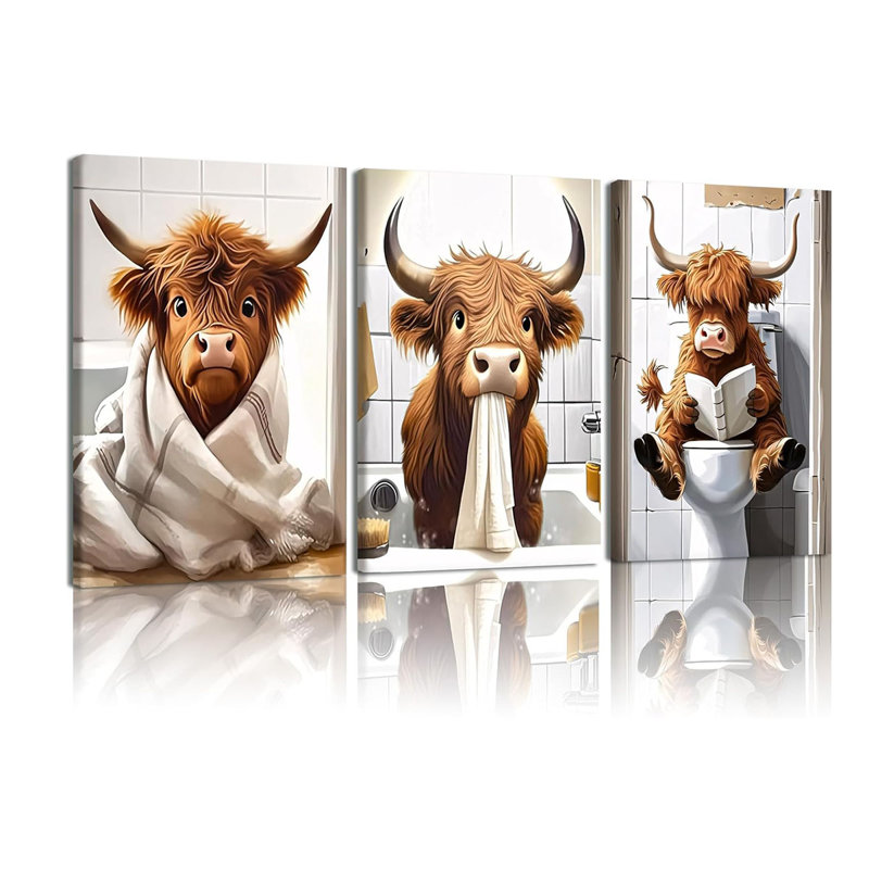 3 Piece Wrapped Canvas Print
