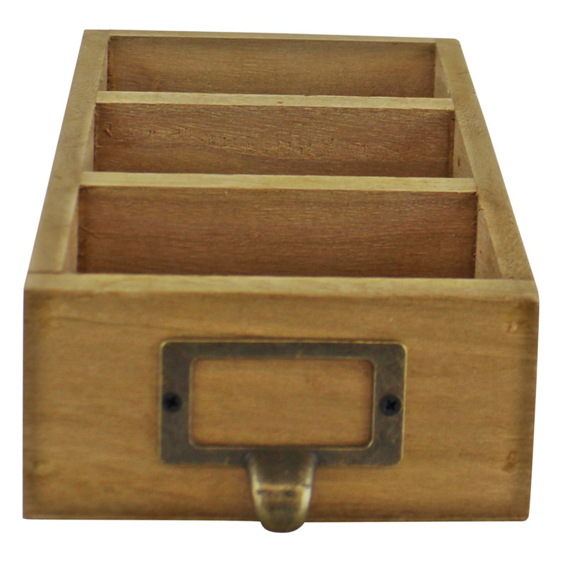 Caledian Wood Desk Organiser