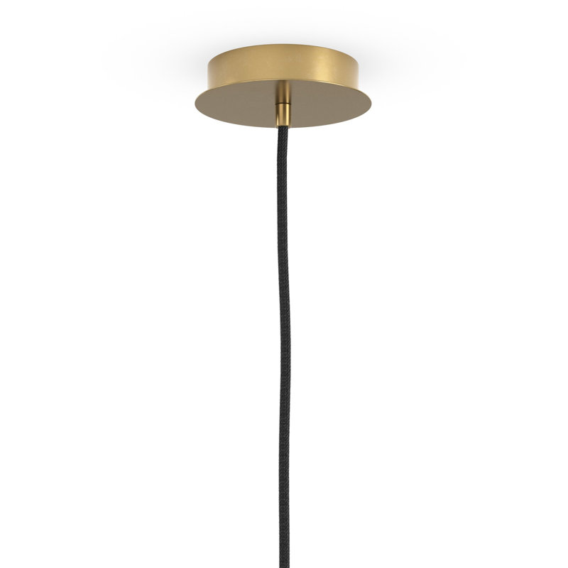 Odyssey 1 - Light Pendant, Burnished Brass, 13.82" H x 3.94" W x 3.94" D