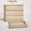 80 cm W Chest of 3 Drawers