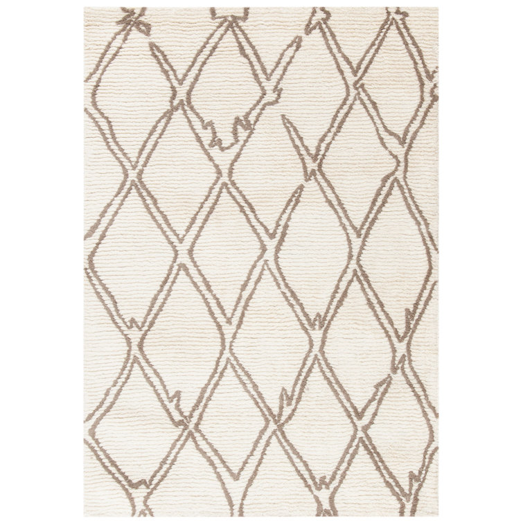 Samaira Hand Tufted Wool Geometric Rug