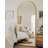 Arched  Metal Oversized Full-Length Mirror-2000019597-1999766902