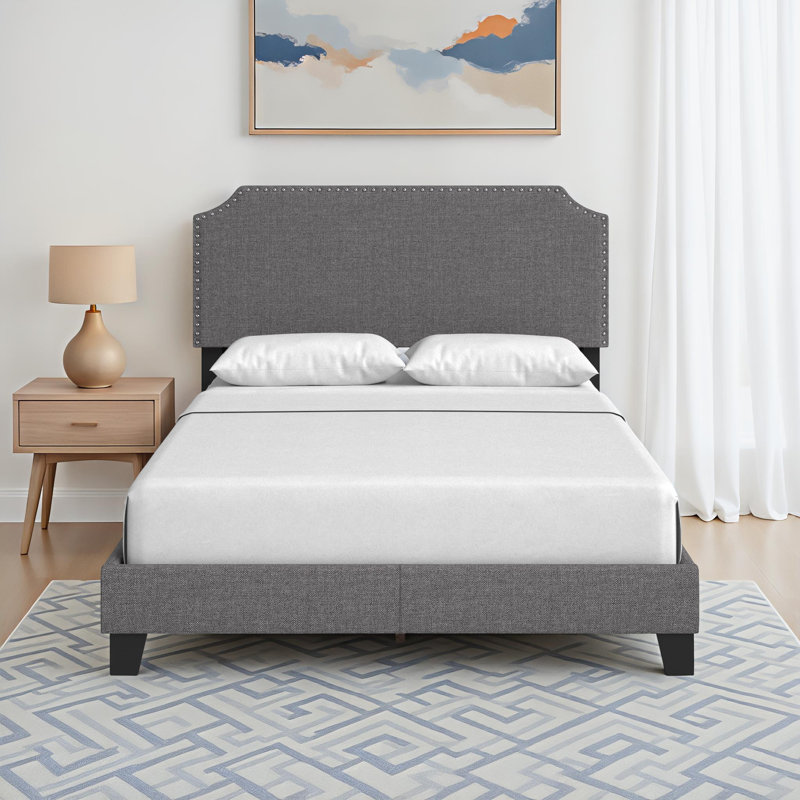 Ameer Upholstered Standard Bed, King