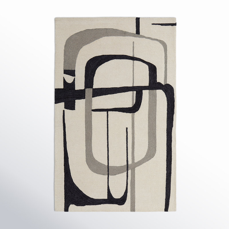 Nobu Performance Abstract Indoor Rug, Rectangle 8' x 10'