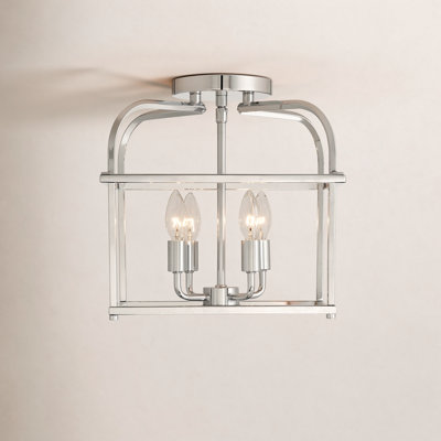 Condor 4-Light Dimmable Semi Flush Mount
