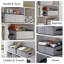Ensemble de bacs de rangement trapézoïdaux en tissu-86183730