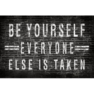 Everyone Is Taken - Wrapped Canvas Print