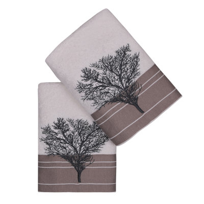 Ensemble de 2 serviettes en coton Weybridge