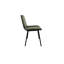 Chaise en cuir Fadak Gabriel, vert