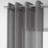 Grommet Faux Linen Sheer Curtains for Living Room, Bedroom Curtains for Large Window Single Panel-1258774342-1258774349