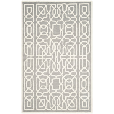 Cannen Hand Tufted Wool Geometric Rug