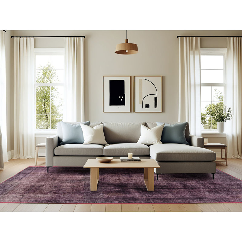 Abstract Indoor Rug, Rectangle 6' x 9'