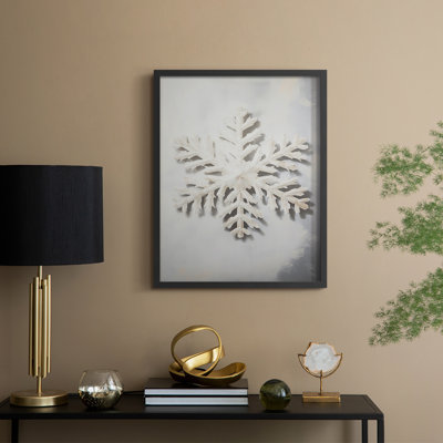 Art des Fêtes de Noël - série 2 - CCLIV, reproduction encadrée - bois massif