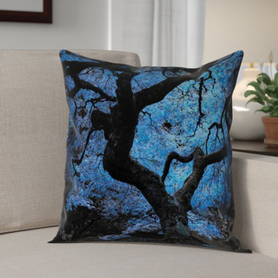 Justin Duane Faux Leather Reversible Pillow Cover