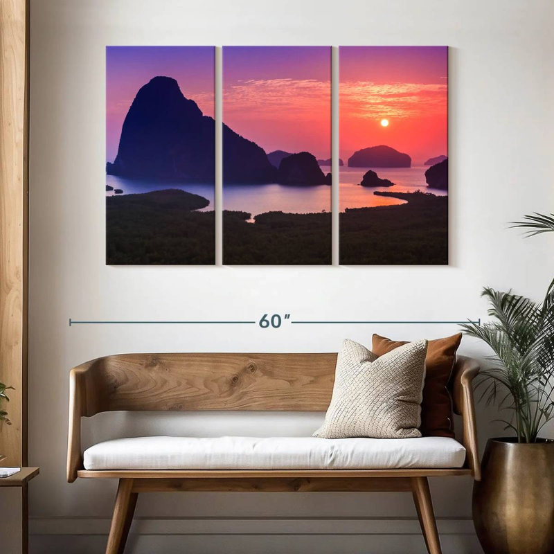 Alvord Phang Nga Bay, 32" H x 50" W
