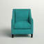 Fauteuil en polyester de 29 po de largeur Damira-506675515