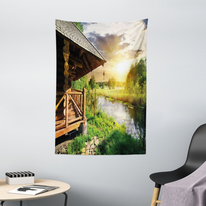 Tapisserie en polyester, H 60 po x l 40 po
