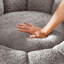 Fauteuil d'appoint pivotant rembourré-87783509