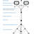 70'' Integrated LED Work Light
