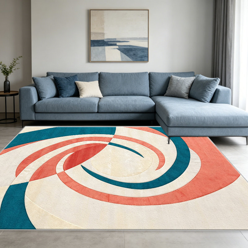 Tapis Coral Tail, Rectangle 3 pi 4 po x 5 pi 4 po