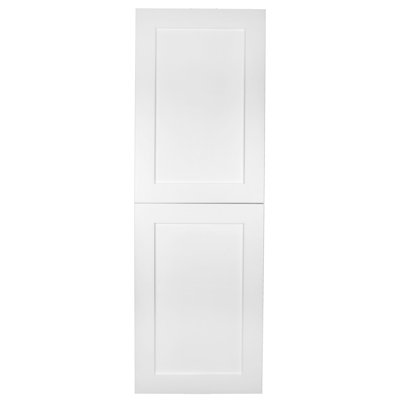 Frontline Shaker Recessed Frameless 2 Door Medicine Cabinet with Adjustable Shelves