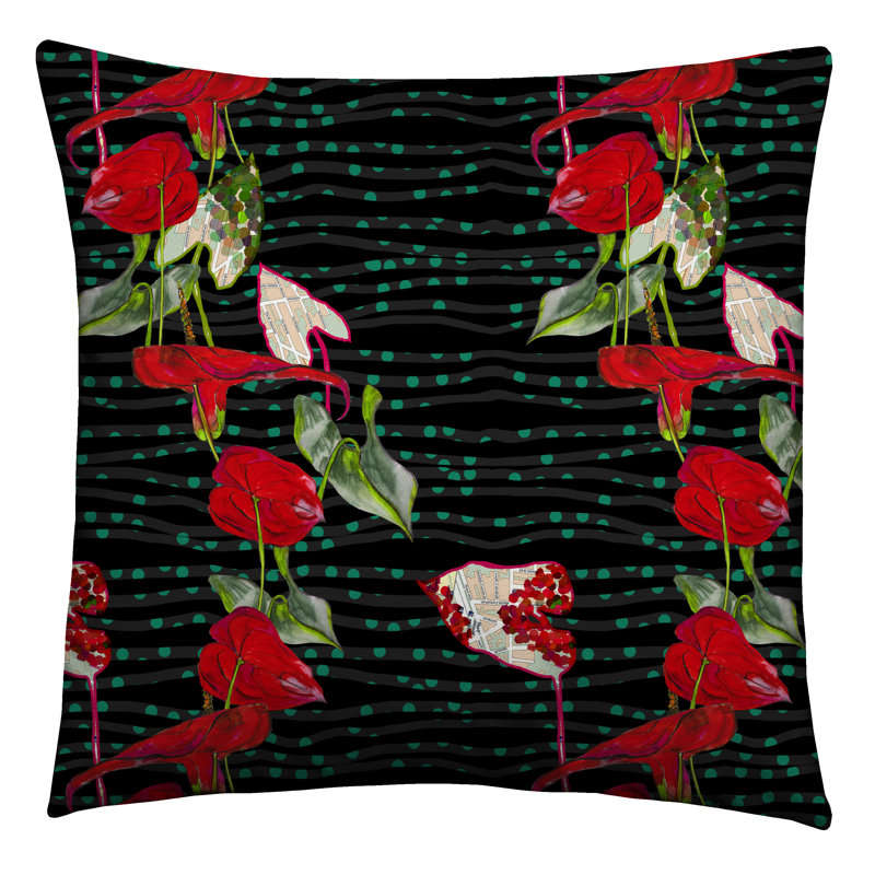 Winthrop Floral Square Cushion