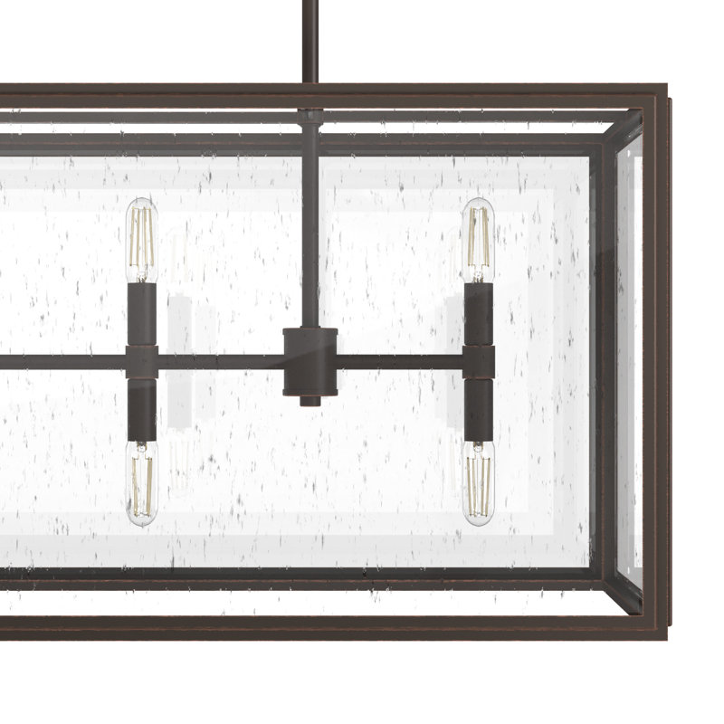 Felippe 8 - Light Kitchen Island Pendant, Onyx Bengal